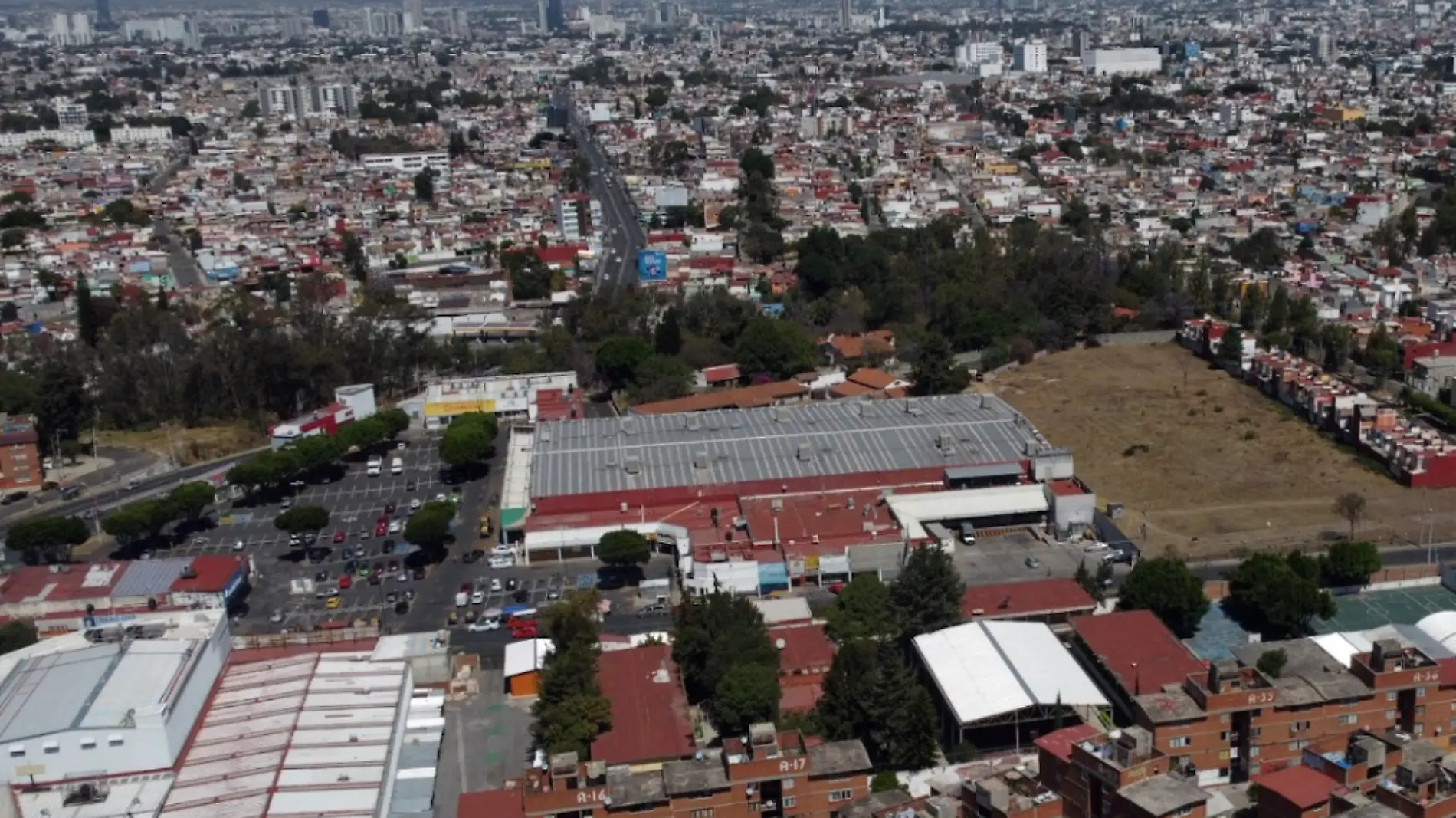 La mancha urbana crece en Puebla